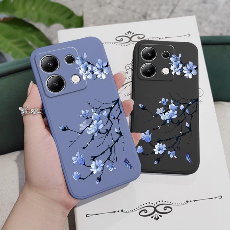 Цветущая Орхидея Чехол для Телефона Для Xiaomi Redmi Note 15 Pro Plus 4G 5G Силиконовый Чехол