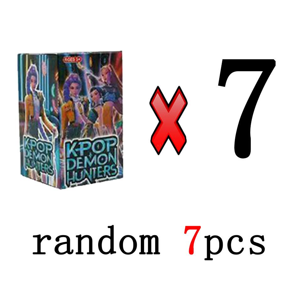 Anime Kpop Demon Hunters blind box Action Figure Toys Derpys Tiger Ranimeumi Mira Zoey Sussy Figurine Doll For Fans Gift