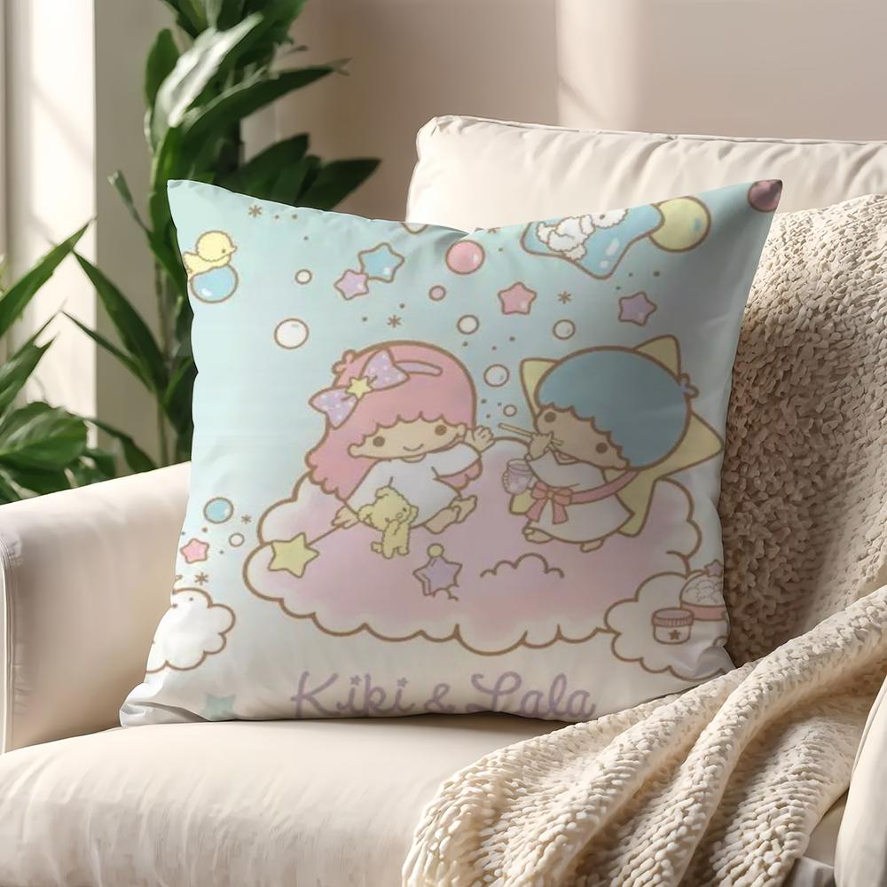 LLittle Twin Stars cushion cover For Pillow Printing Sofa Decoration Home Car Room Coffee Shop Office Nordic Simplicity