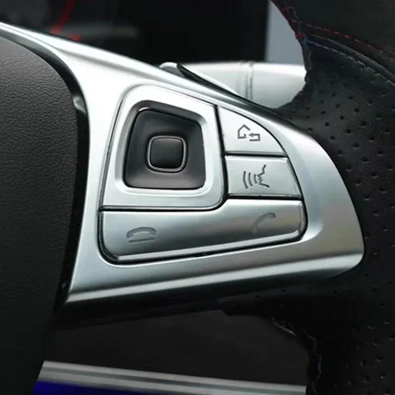 8 шт. Серебряные Накладки на Кнопки Руля Автомобиля для Mercedes E-Class W213 2016- Стайлинг Аксессуаров для Интерьера Автомобиля