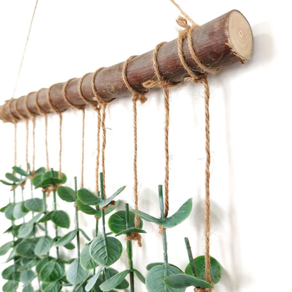 Bathroom Decor Artificial Eucalyptus Wall Hanging Decoration Artificial Eucalyptus Leaf Greenery Farmhouse Rustic Wall Hanging