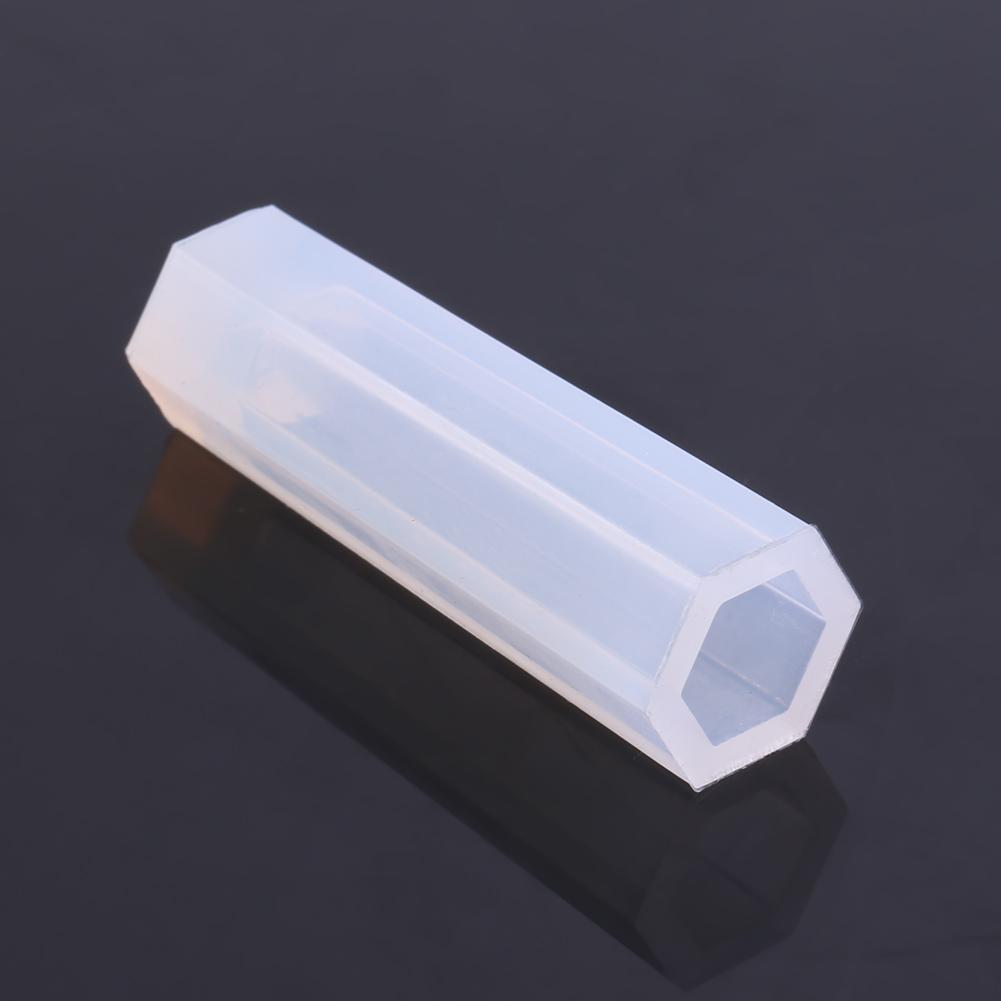 Набор из 10 шт. DIY Ювелирные цилиндры Полосатая силиконовая форма Инструмент для рукоделия для изготовления смоляной подвески