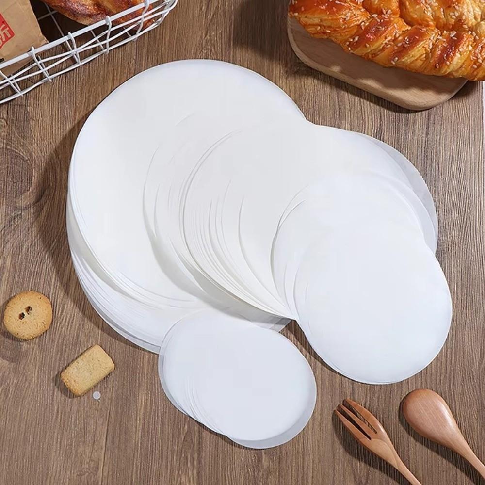 Square BBQ Paper Liner Circle Shape Biscuits Paper New Baking Tool Household