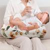 Supportive Feeding Pillow for Infants Ergonomic Nursing Cushions with Slipcover multifunction Baby Feeding Positioning