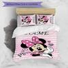 3pcs Minnie8 Cover Set - Personalized Name, HD Printed Bedding with 1 Cover and 2 Pillowcases - Perfect for Home Decor, Easy Care