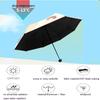 Полностью автоматический складной зонтик с защитой от ультрафиолета, портативный мини-карманный солнцезащитный зонт для женщин, мужчин и детей