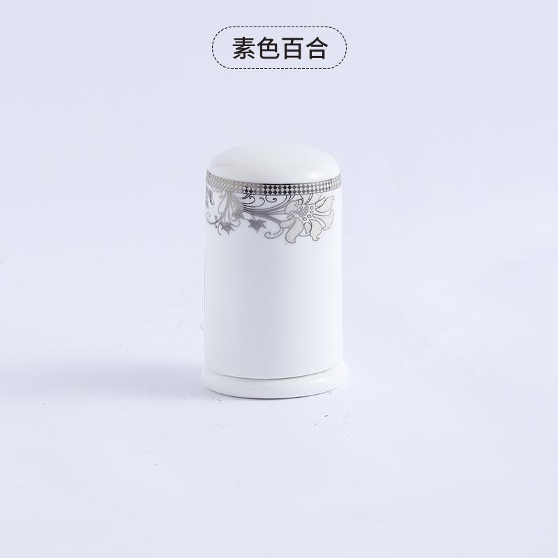 Bone China Toothpick Box Phnom Penh Toothpick Jar Toothpick Holder Chinese Toothpick Dispenser Secret Stash Tooth Pick Holder