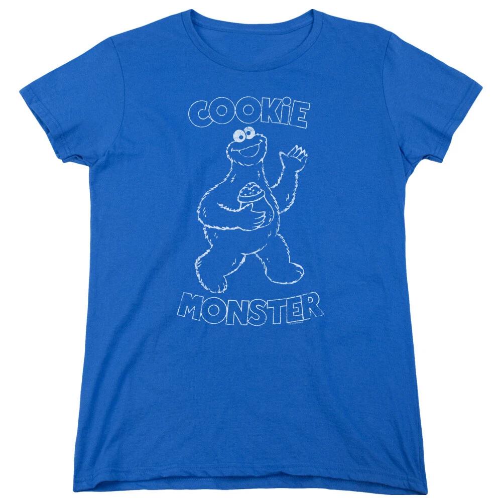 Sesame Street "Simple Cookie" Women's T-Shirt