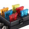 Fuse Holder PBT Box 6 Way Block Board with LED Indicator for Car Marine Boat Yatch