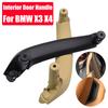 Car Inner Door Interior Door Handle Pull ABS Trim For BMW X3 X4 F25 F26 2010 2011 2012 2013 2014 2015 2016 2017 Black