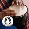 Adjustable Djembe Shoulder Straps Thickened Padded Hand Drum Belt  Musical Instrument