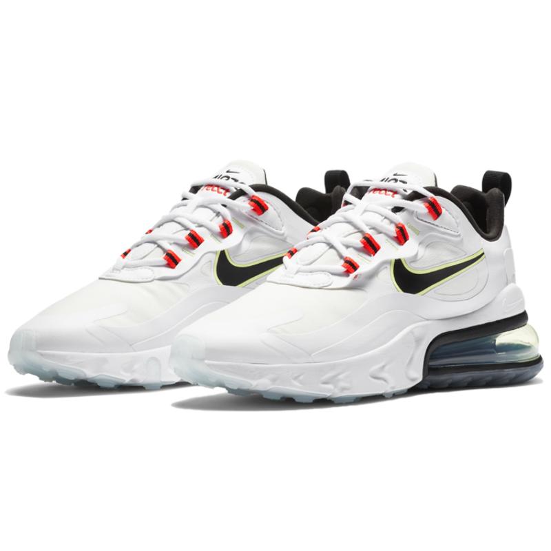 Nike Женские кроссовки Air Max 270 React Бело-малиновые Повседневная обувь CZ6685-100