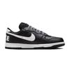 Nike Большие Устойчивые к истиранию Устойчивые к истиранию Низкие Кеды для скейтбординга Унисекс Черный Серебристый 355152-016(Команда1573-)