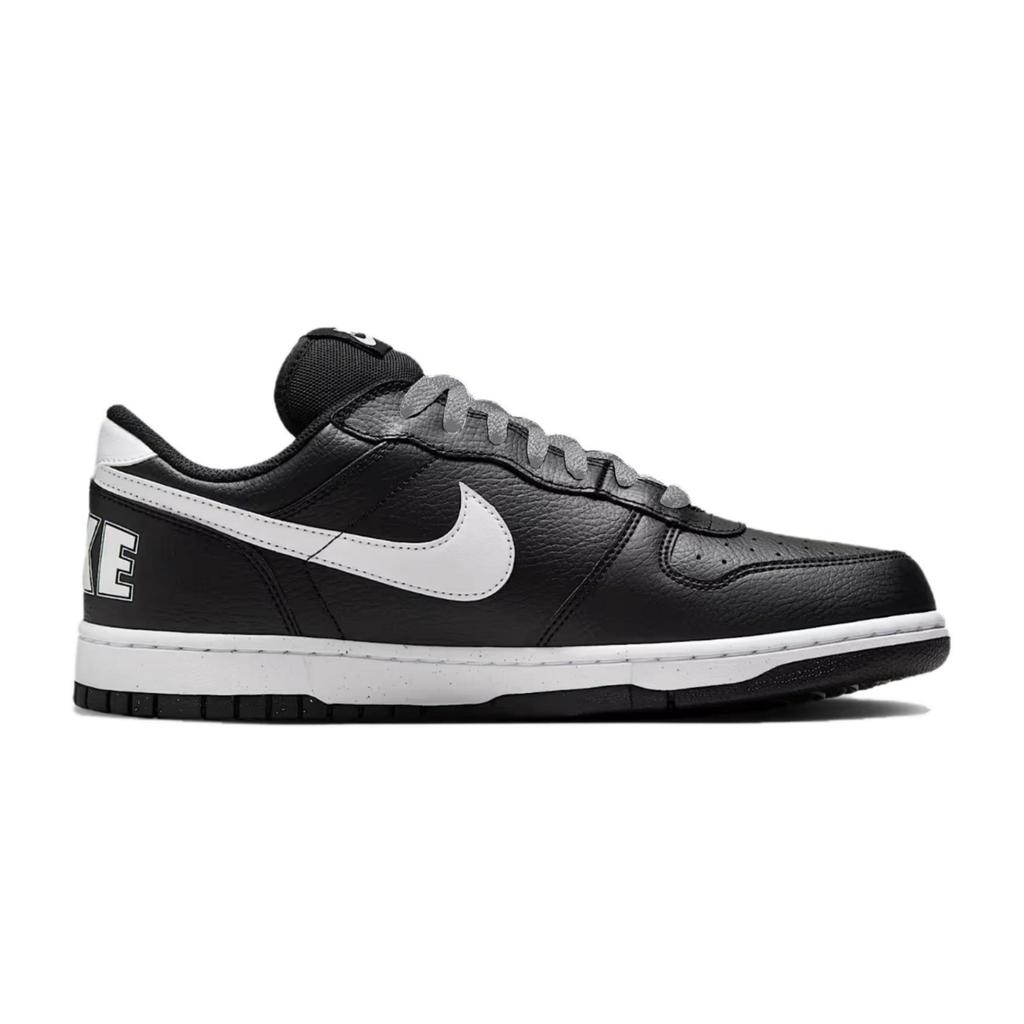 Nike Большие Устойчивые к истиранию Устойчивые к истиранию Низкие Кеды для скейтбординга Унисекс Черный Серебристый 355152-016(Команда1573-)