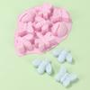 8 Hole Insect Butterfly Silicone Chocolate Mold Bee Cake Biscuit Jelly Baking Mold DIY Soap Candle Making Set Ice Cube Tray Gift