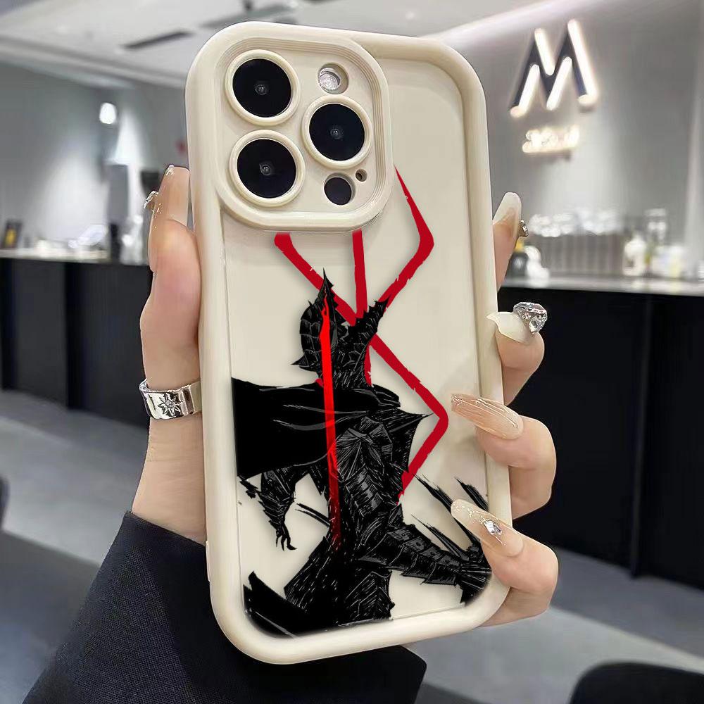 Чехол для телефона Аниме B-Berserk G-Guts Дракон Для Samsung A13 A15 A16 A17 A22 A23 A25 A32 A33 A35 A51 A52 A53 A54 A55 A71 A72