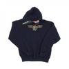 Boys Captain Marvel Chest Emblem Hoodie