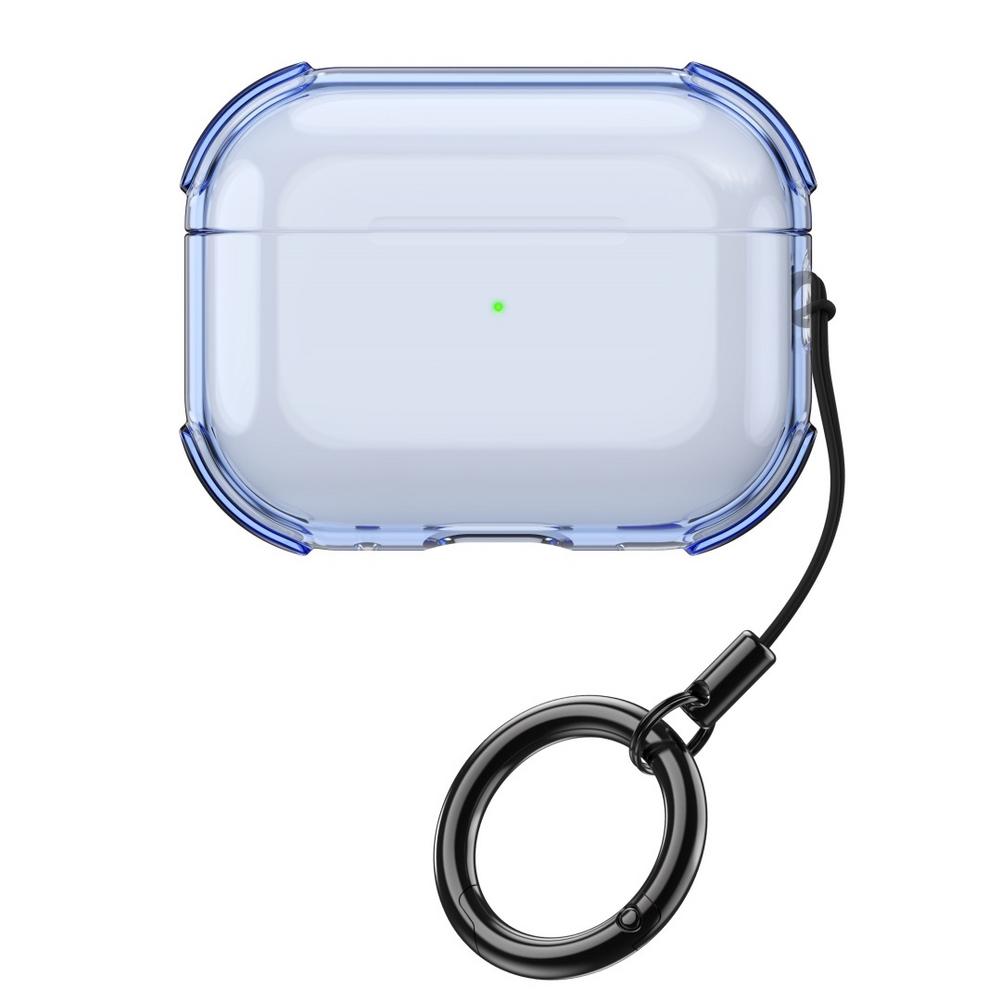 Чехол для наушников для Apple AirPods Pro3 Прозрачный чехол Противоударный чехол для наушников AirPods Pro 3 Защитная крышка с крючком