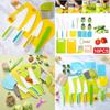 Fun And Educational Kids Plastic Kitchen Knife Set Safe For Cutting Fruits And Veggies