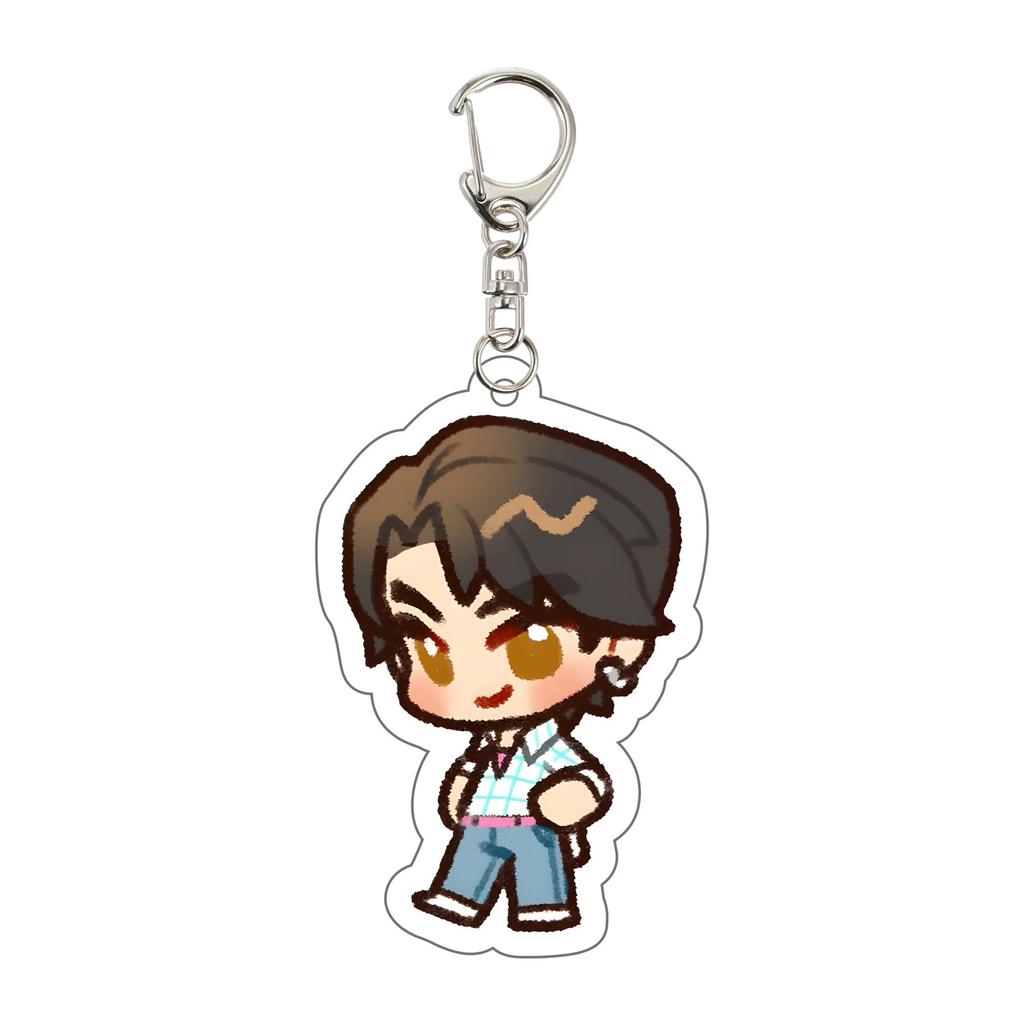 Подвеска высокой ценности, милый студенческий акриловый брелок, украшение для рюкзака, маленький подарок