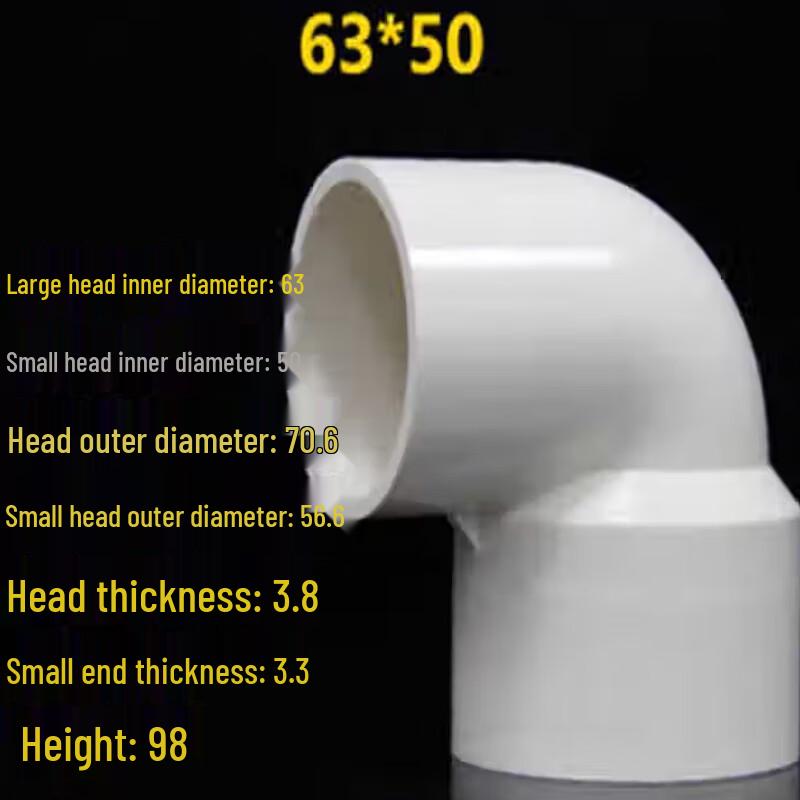 PVC Reducer Elbow Pipe Fitting