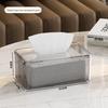 Transparent High-End Tissue Box for Living Room and Bedroom