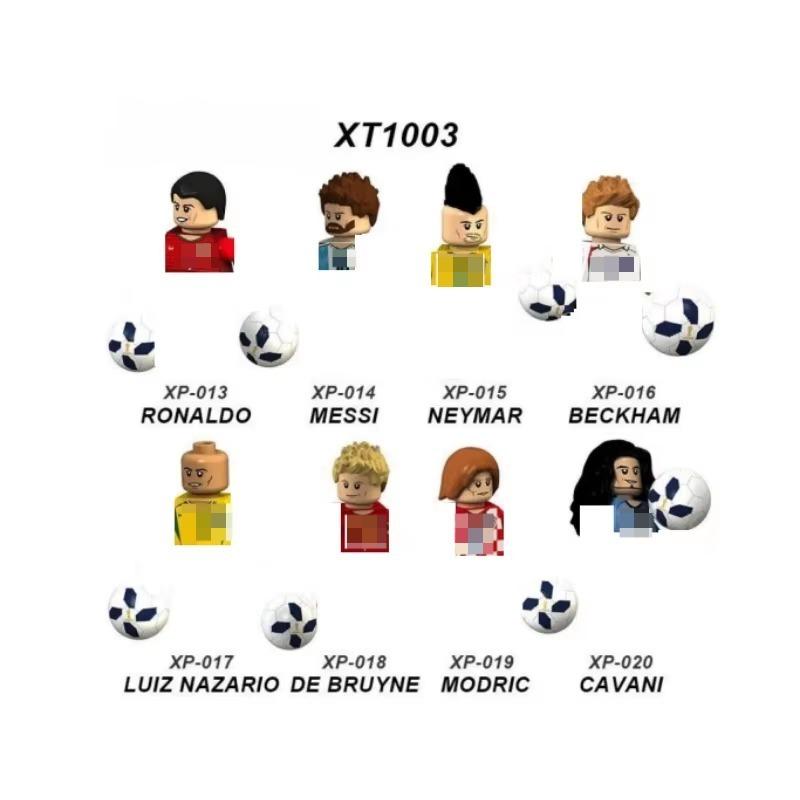 Children's Motion Competition Building Blocks Educational Puzzle Sets Football Models Perfect As Holiday Gifts or Toys for Boys