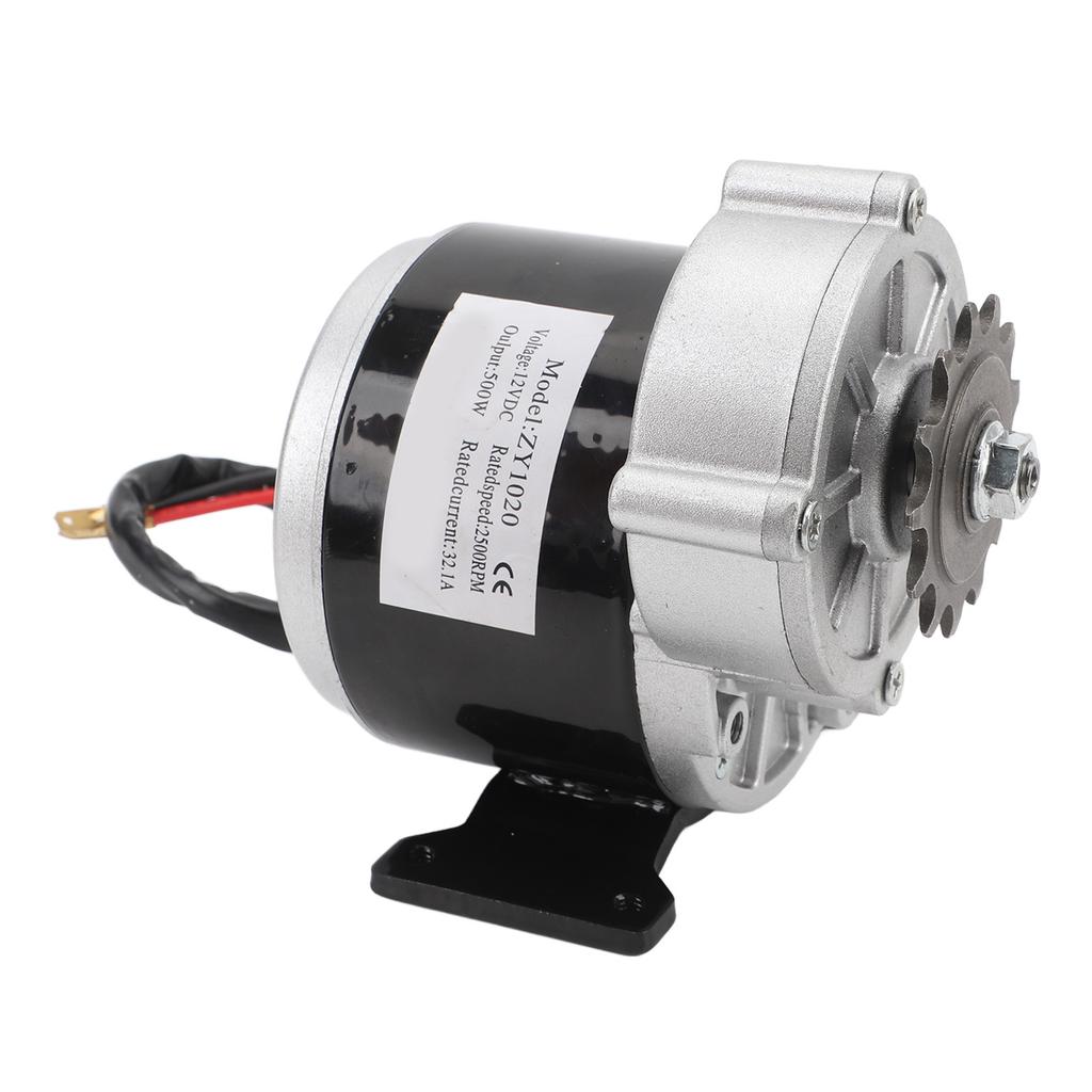 Двигатель-редуктор 12 В 500 Вт 2500 об/мин 13 зубьев постоянного тока щеточный двигатель-редуктор для электромобиля