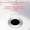 Rebound Drain Plug Filter Basin Pop-Up Chrome Sink Universal Filter With Hair Catcher Bathroom Sink Drain Plug Easy To Push
