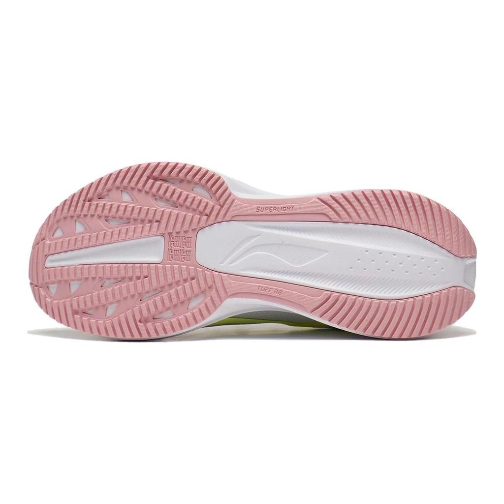 Кроссовки для бега LiNing Ultra Light 20 Young, удобные, нескользящие, износостойкие, низкие, детские, серые, фиолетовые, YKFT030-52