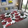 Floral Pattern Design Carpet Living Room Large Area Anti -Slip Carpet Bedroom Floor Mat Bedside Flower Mat Home Decor Accessories