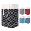 1pc Dirty Clothes Basket, Large Capacity Cotton And Linen Fabric Dirty Clothes Basket, Toy Storage Bucket, Laundry Basket, Foldable Clothes Storage