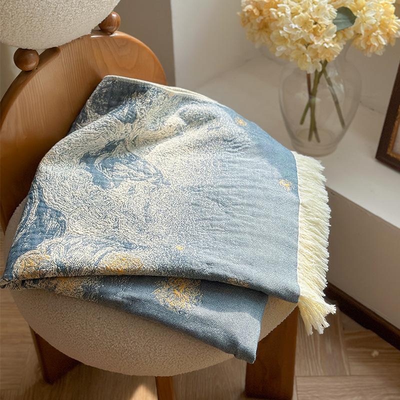 1 шт 73 X 150 см чистое хлопковое марлевое банное полотенце быстросохнущее мягкое большое банное полотенце с кисточками пляжное полотенце для женщин