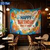 1pc 2D Flat Party Backdrop - Room Wall Decor