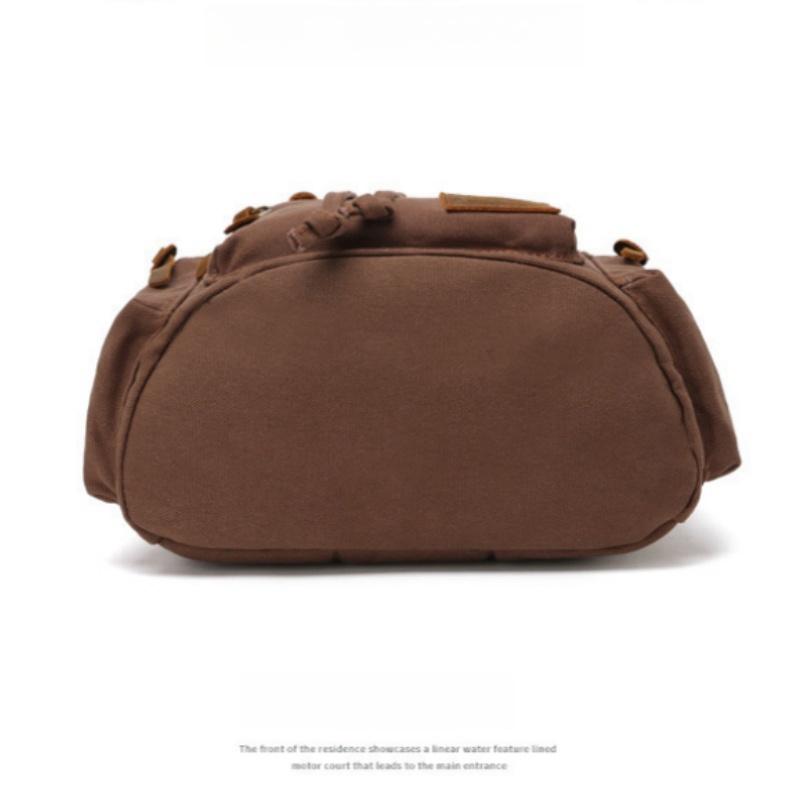 Мужской рюкзак в европейском и американском стиле в стиле ретро, ​​новая холщовая сумка на плечо, уличная дорожная сумка для компьютера, школьные ранцы для мальчиков, подарок на День отца