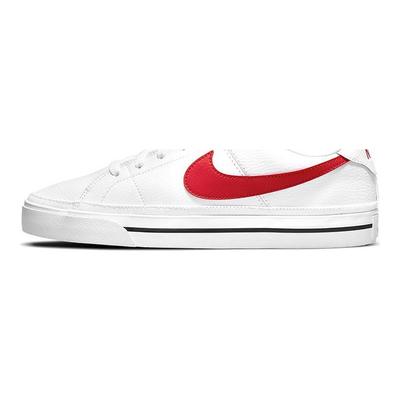 Кроссовки Court Legacy White University Red Мужские черные CU4150-105