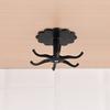 Floret Rotating Kitchen Utensil Hanger Adhesive Bathroom Ceiling Hook