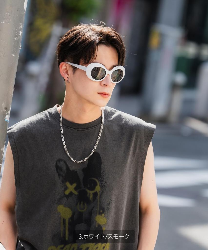 [IMPROVES] [SIDEWAYSTANCE] Oval Sunglasses