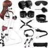 SM Restraints Set Pleasure Embarrassing SM Restraint Leg Restraint Eye Nipple and Currant Perfect for and Secretly [Extreme & Torture!!] 11-Piece Set