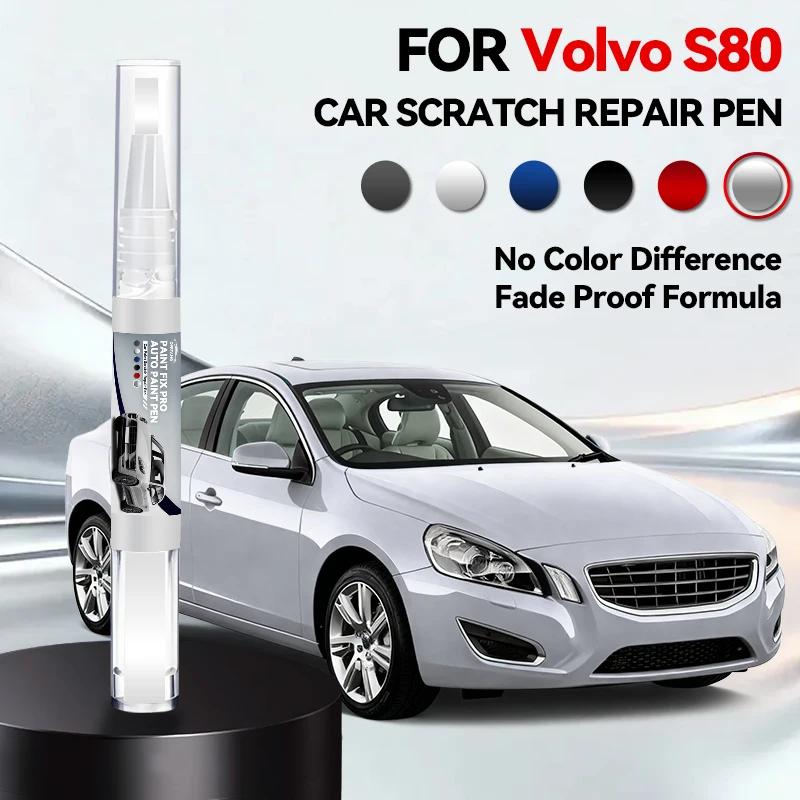 Car Dedicated Car Paint Repair Pen For 1998-2016 VOLVO S80 Paint Scratch Repair Accessories Blue 705 Silver 711 Black 452 White