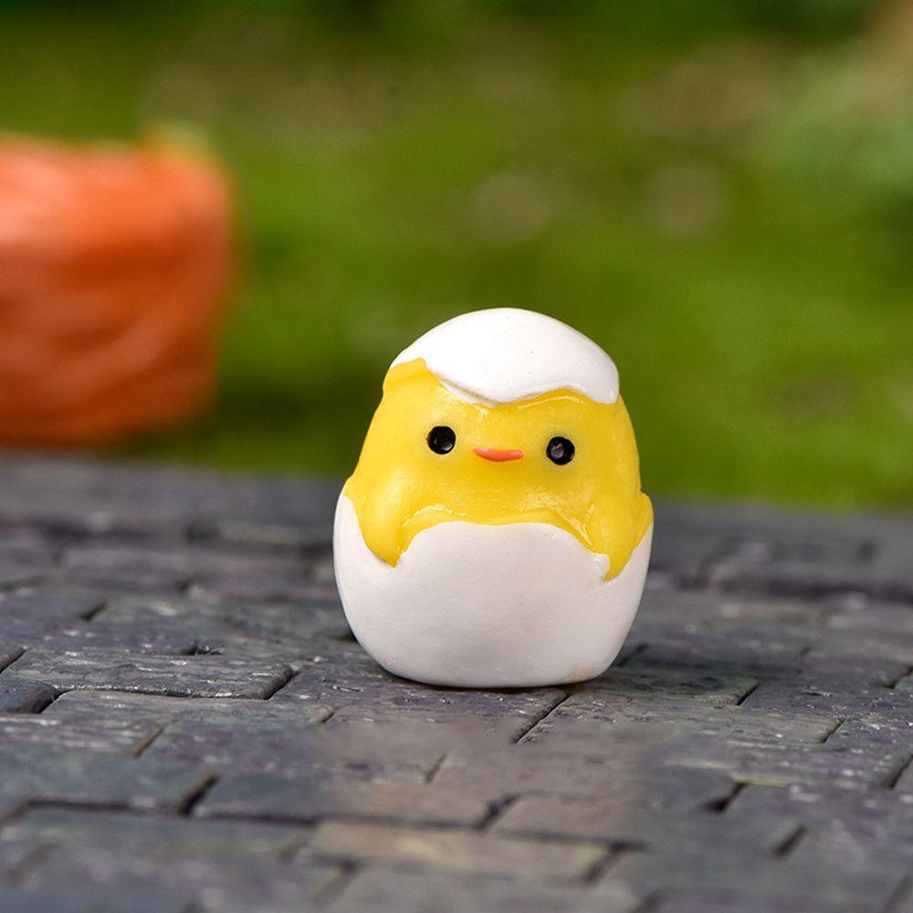 Bonsai Rooster Chicken Miniatures Figurines Fairy Garden Ornaments Micro Landscape Home Decorative