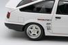 Сборная модель EIDOLON 143 Toyota Sprinter Trueno (АЕ86) (3 двери) Tk-Street Вер. белый (Зеленый карбоновый капот) Готовая модель EM718