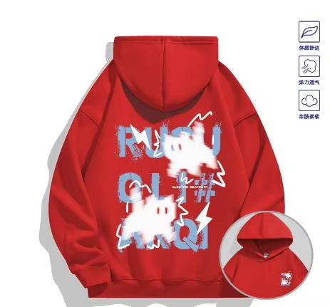 2026 Trendy _Haze Blue_ Cat Hoodie - Both Men's and Women's Spring_Autumn Multi-Purpose Coat - Cool Fashion Item