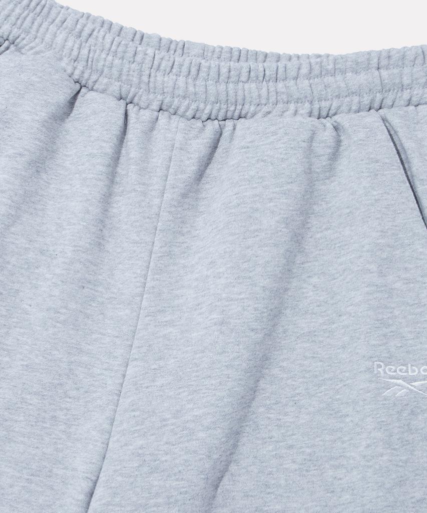 Reebok Широкие спортивные штаны с лампасами (W) - Меланж серый
