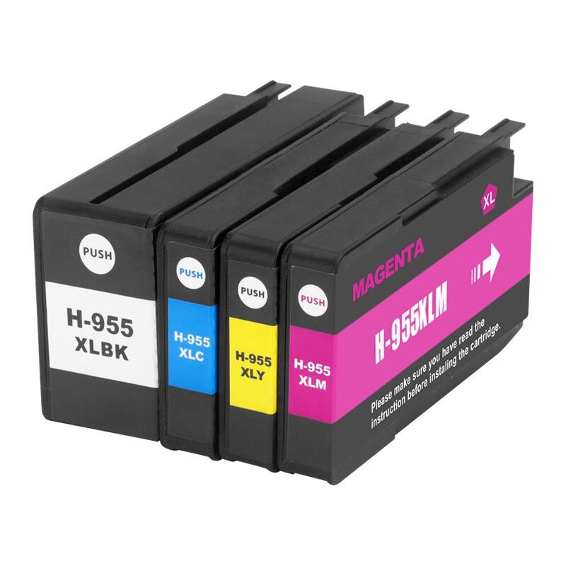 955XL Compatible 4-Color Ink Cartridge Set for HP Printers