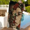 S-Shawn Mendes Popular Singer Microfiber Blanket Quick Drying Beach Towels Oversized Printing Super Absorbent Pool Towel