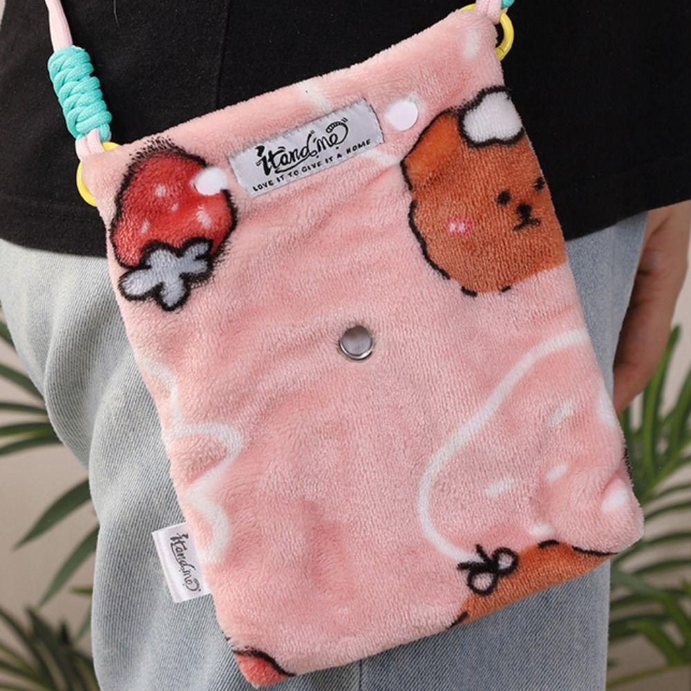 Bear/Rabbit Pattern Sugar Glider Sleeping Bag Breathable Hamster Carrier Bag  Walking