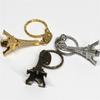 Zinc Zinc Alloy Eiffel Tower Bag Pendant Vintage Paris Keyring Simple France Tower Keychain  Backpack Decor