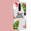 Рождественский коврик для мыши для Samsung S 20 21 22 23 для Redmi Note7 8 9 10 для Huawei P20 30 40 Прозрачный чехол