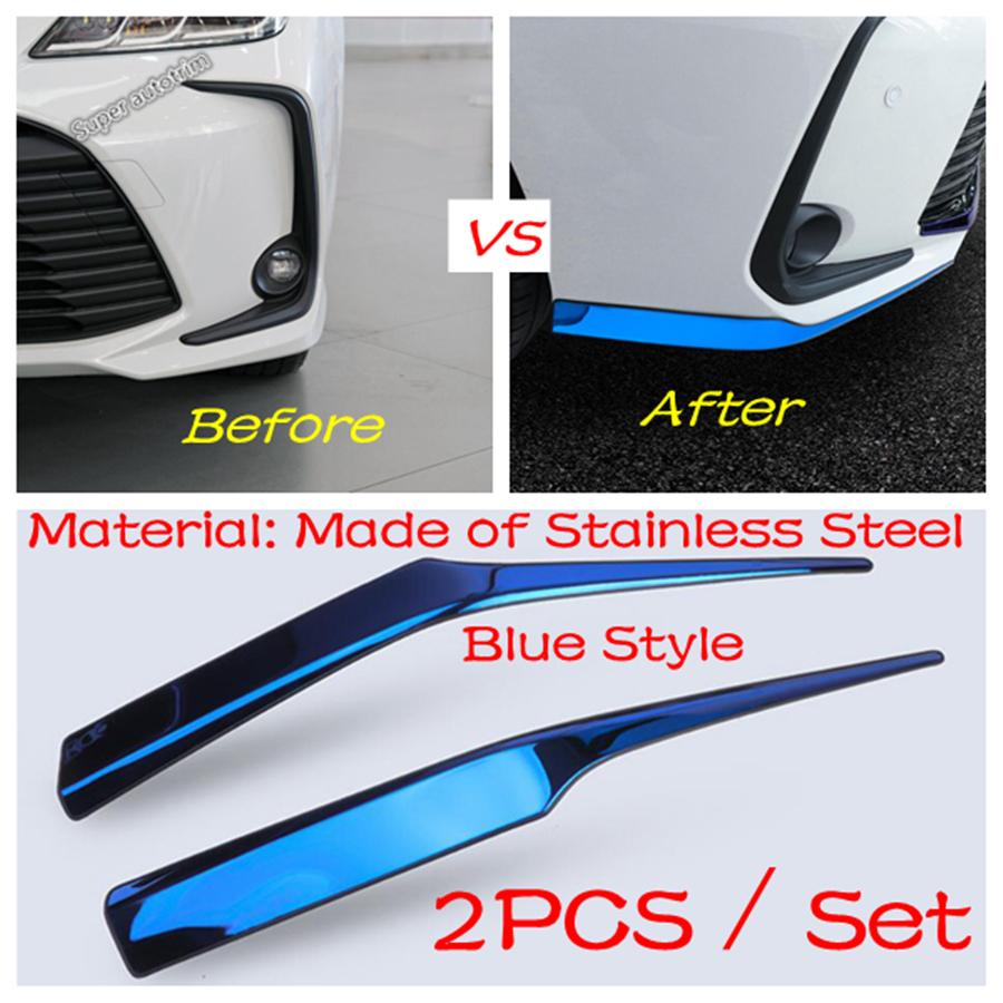 Car Front Rear Bumper Protector Corner Guard Anti-collision Strip Cover Trim For Toyota Corolla  - 2025 Exterior Accessories